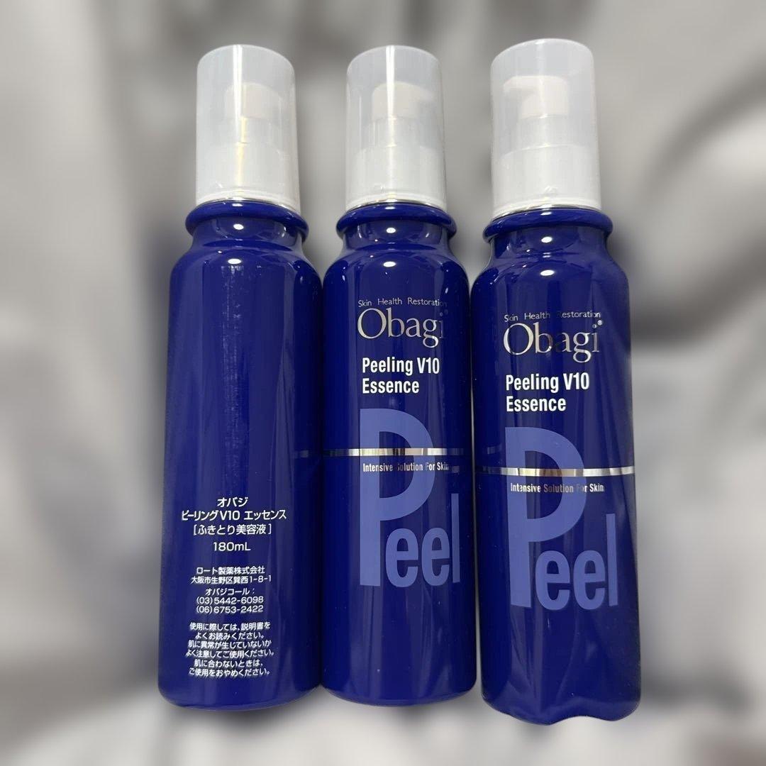 オバジ Obagi ピーリングV10 エッセンス 拭き取り美容液180ml×3