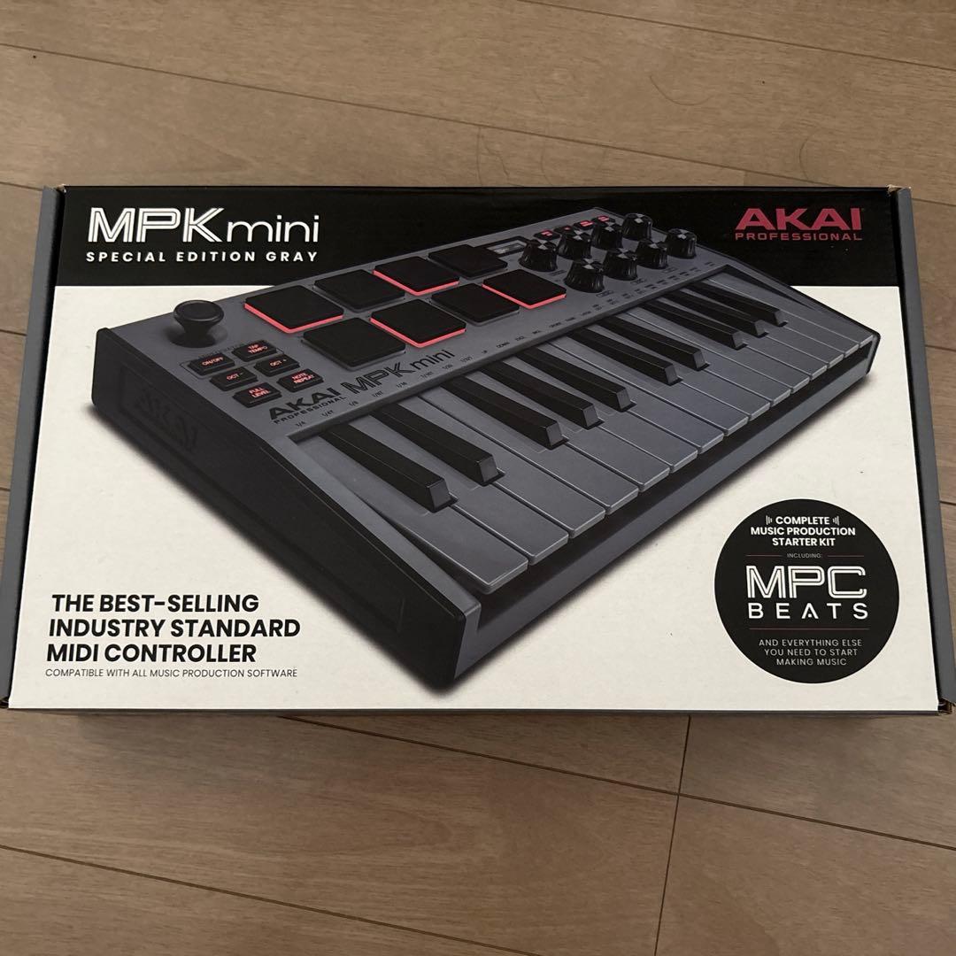 DTM・DAW AKAI MPKmini SPECIAL EDITION GRAY