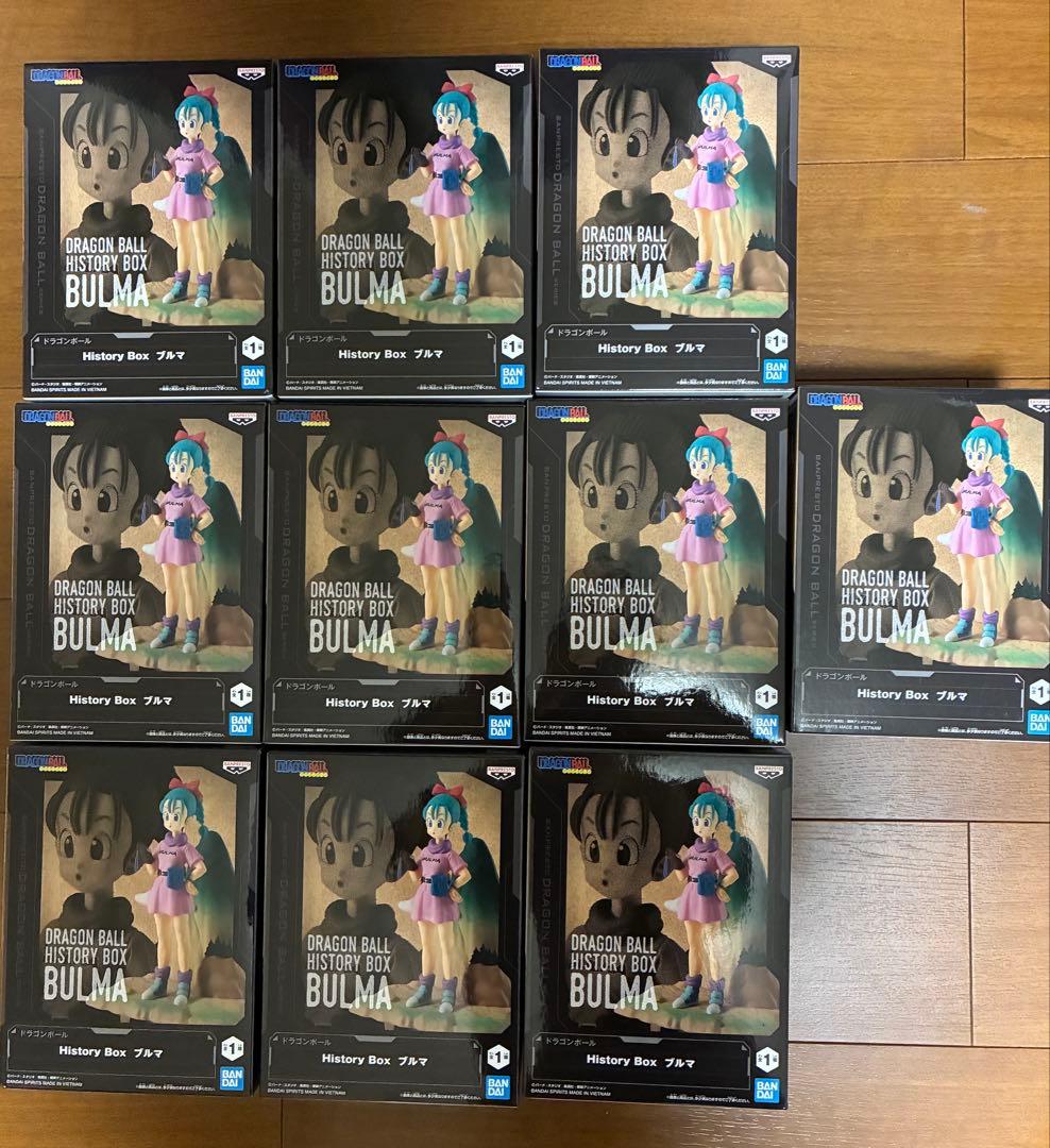 ドラゴンボール History Box ブルマ フィギュア　10個セット
