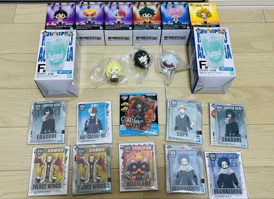 82点☆ヒロアカ一番くじ 文化祭 更に向こうへ いずく&かつき 爆豪 緑谷