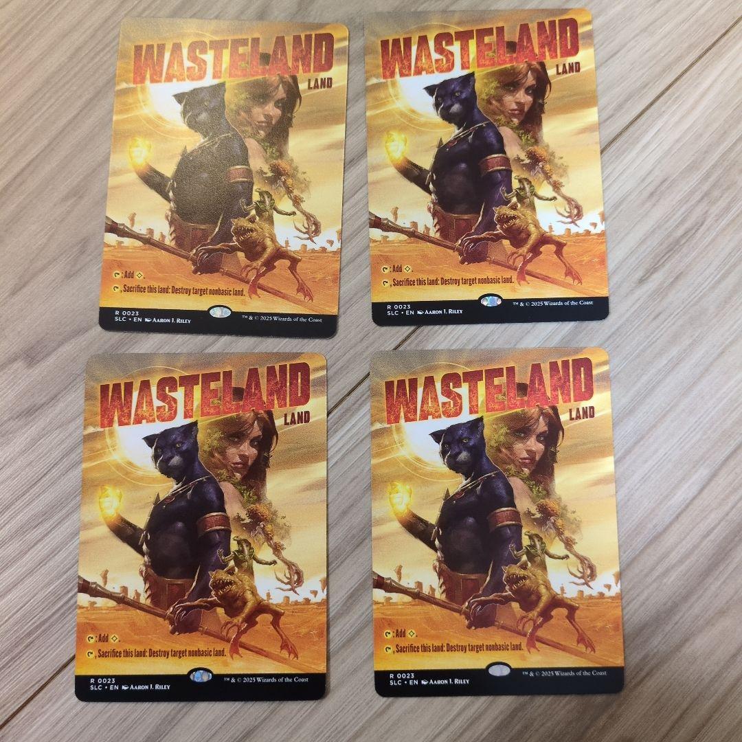 不毛の大地 通常版 SLC ボーダーレス 英語 4枚