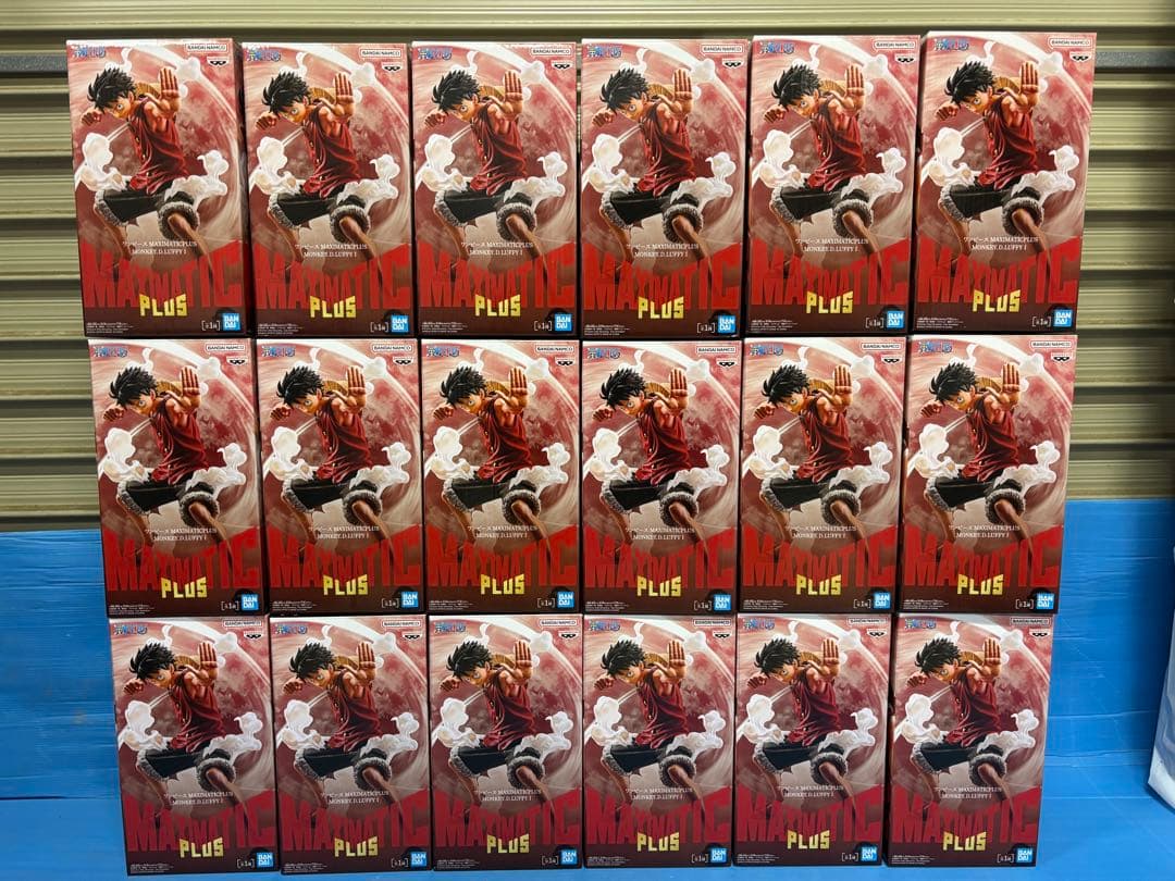 ワンピース MAXIMATIC PLUS モンキー・D・ルフィ　18体セット