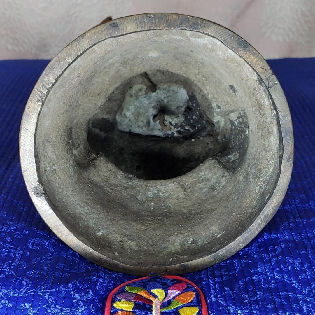 百済仏】◇百済金銅観音菩薩立像 高:37cm 仏像◇検）高麗仏 新羅仏