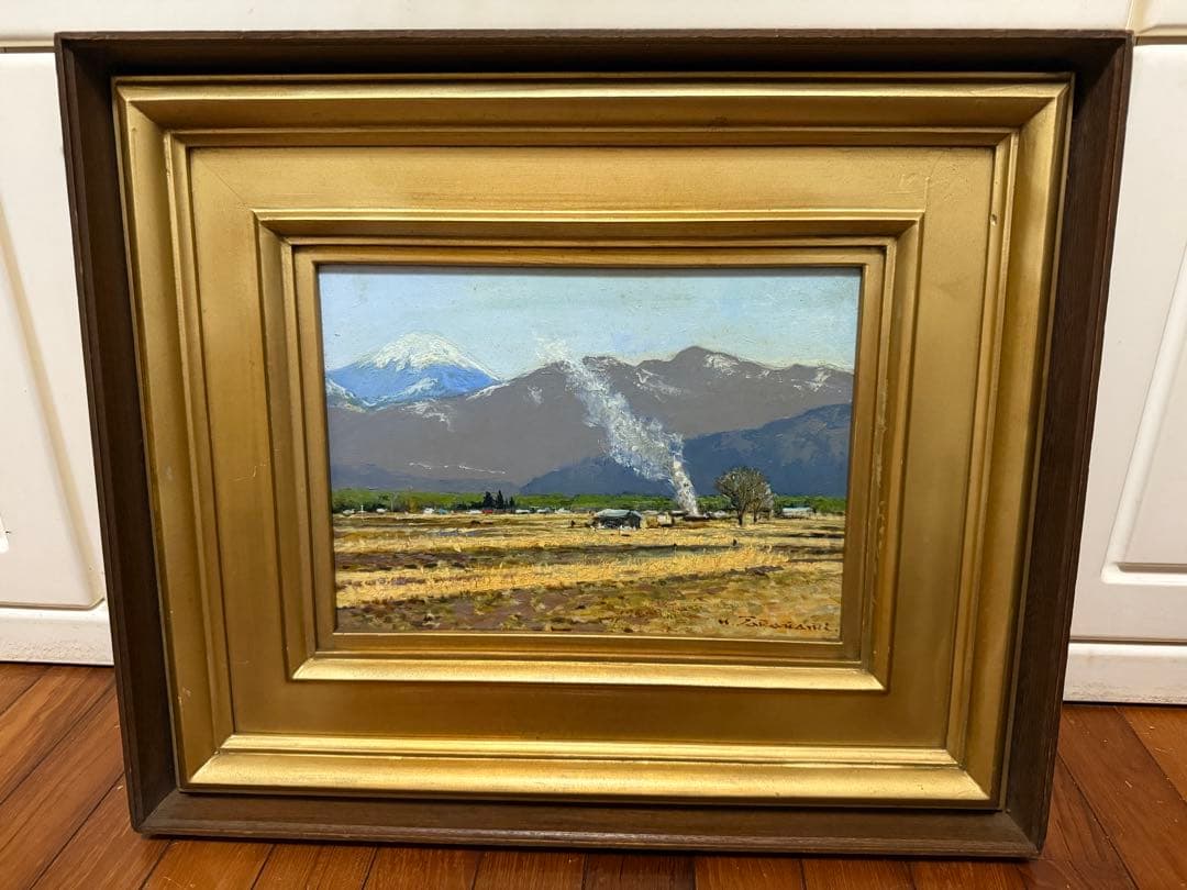 61.「北アルプス」髙橋一善 油絵