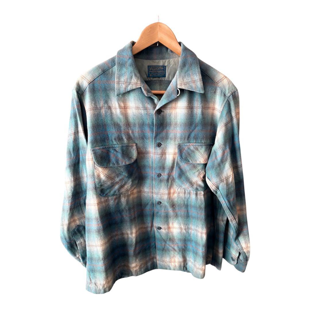 デッド vintage pendleton 70s usa製 オンブレチェック