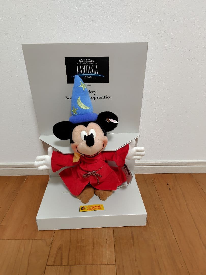 ミッキーマウス sorcerers apprentice シュタイフ 楽天市場】【シュタイフ公式】ディズニー D100 ミッキーマウスと
