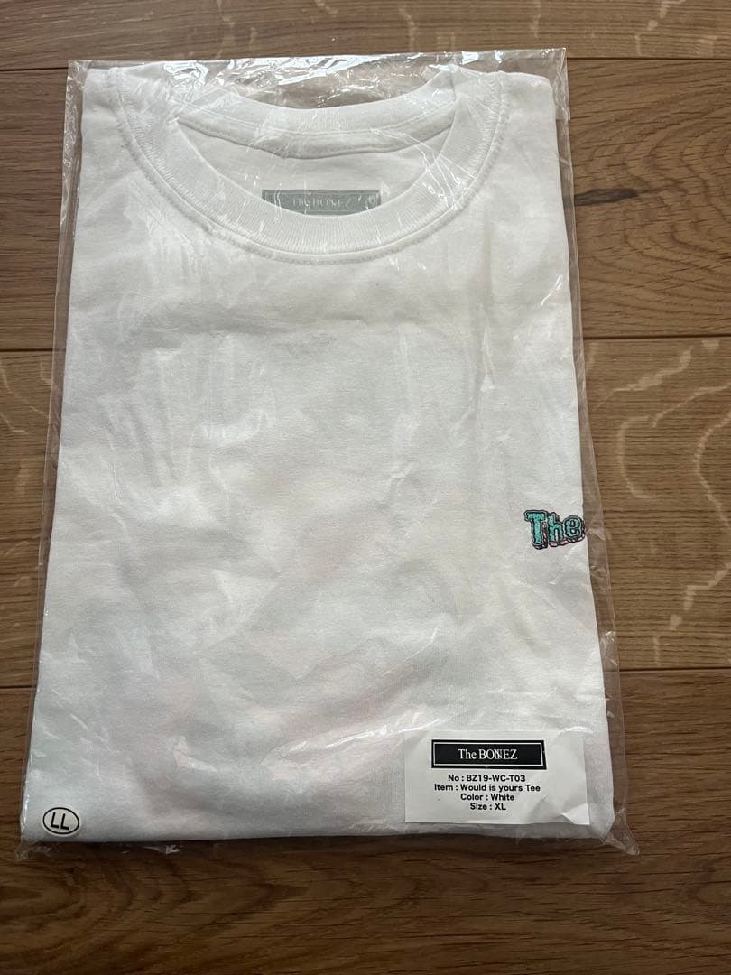 新品未使用】thebonezホワイト Tシャツ XL - メルカリ