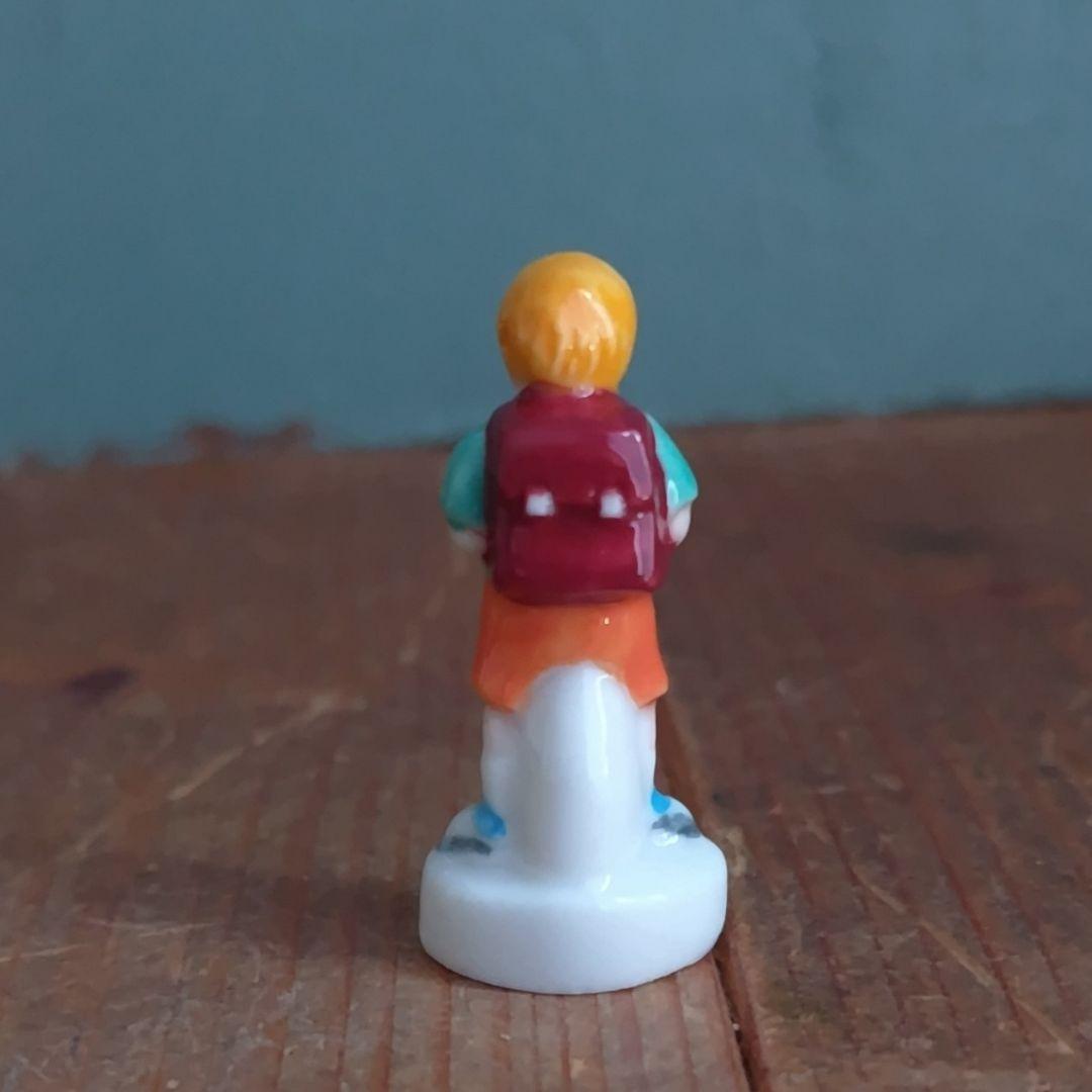 ビンテージフェーブ 学校シリーズ② フランス雑貨陶器置物ガレット