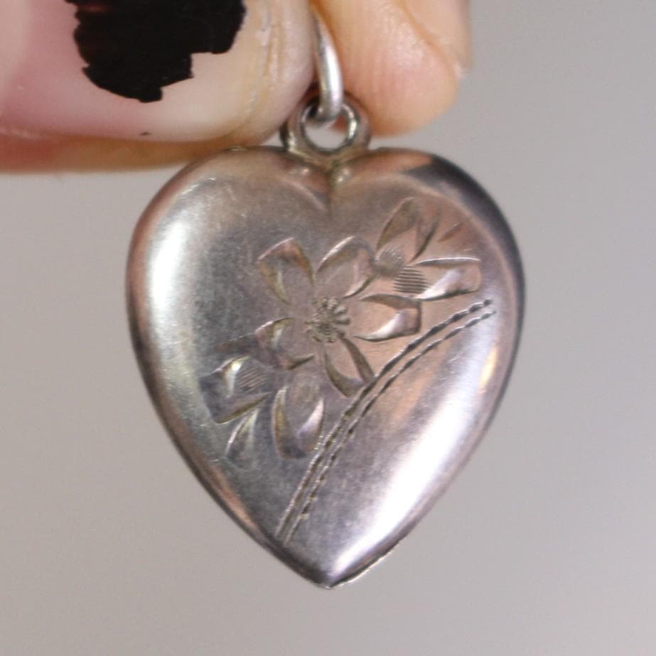 低 価格ファッション - 30s スウィートハートジュエリー WW2 シルバー