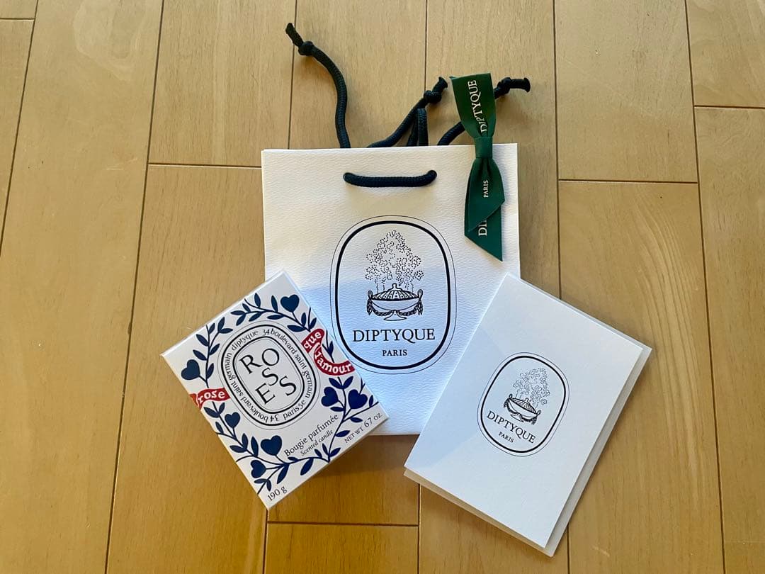 diptyque 限定版 ROSES (ローズ)キャンドル 190g 2026年