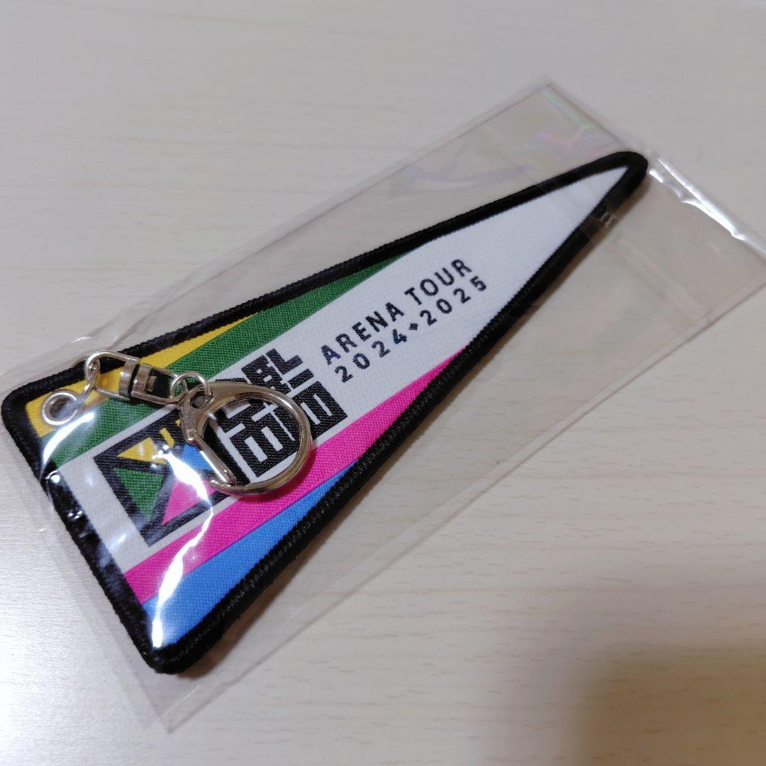 ☆ ゆず 図鑑 ペナントキーホルダー 広島グリーンアリーナ公演 新品未