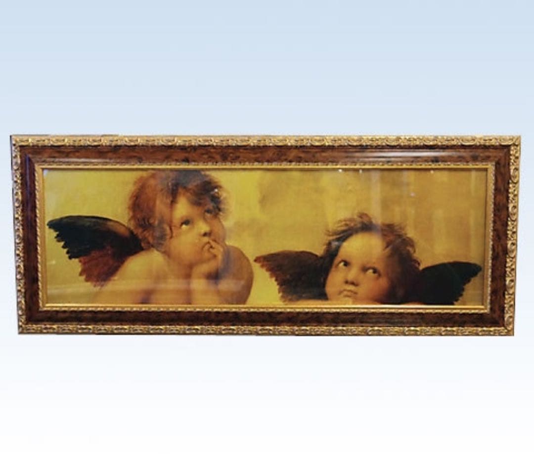 値下げ価格！ラファエロ・サンティ ♡ システィーナ 聖母 2人の天使