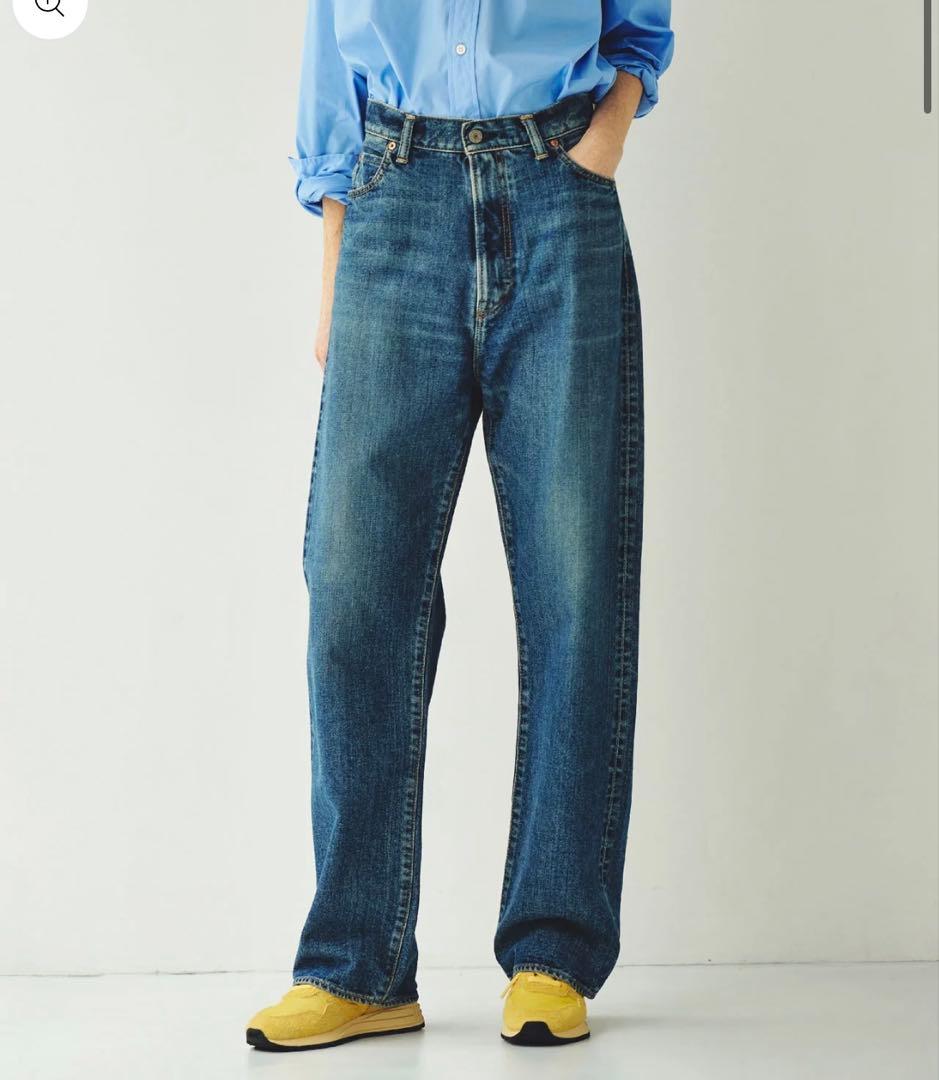 パンツ THE SHINZONE MARILYN DENIM BLUE