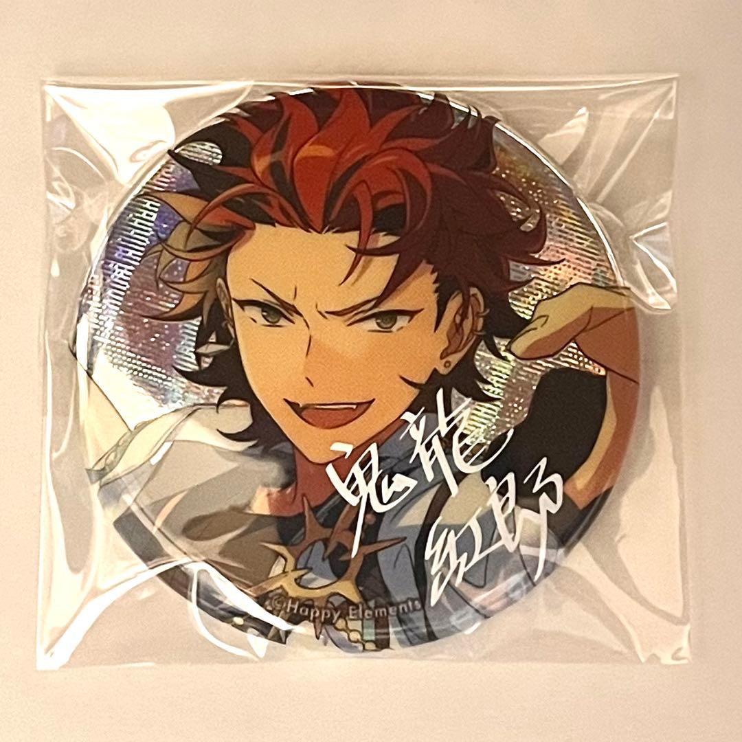 あんスタ 9周年 缶バッジ 鬼龍紅郎 - メルカリ