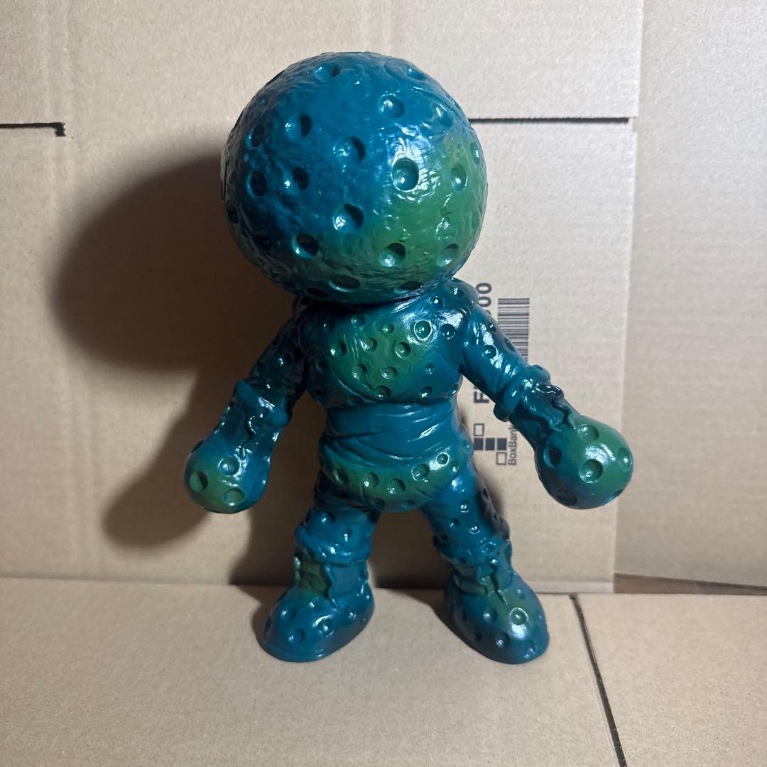 東映レトロソフビコレクション　カイメングリーン　面取れ　ミニ無し