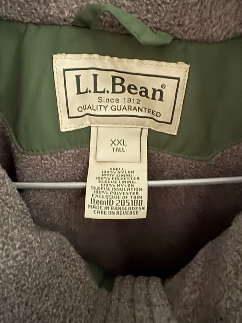 げ*ぃ様 極美品　L.L.Bean エルエルビーン　ウォームアップ　ジャケット