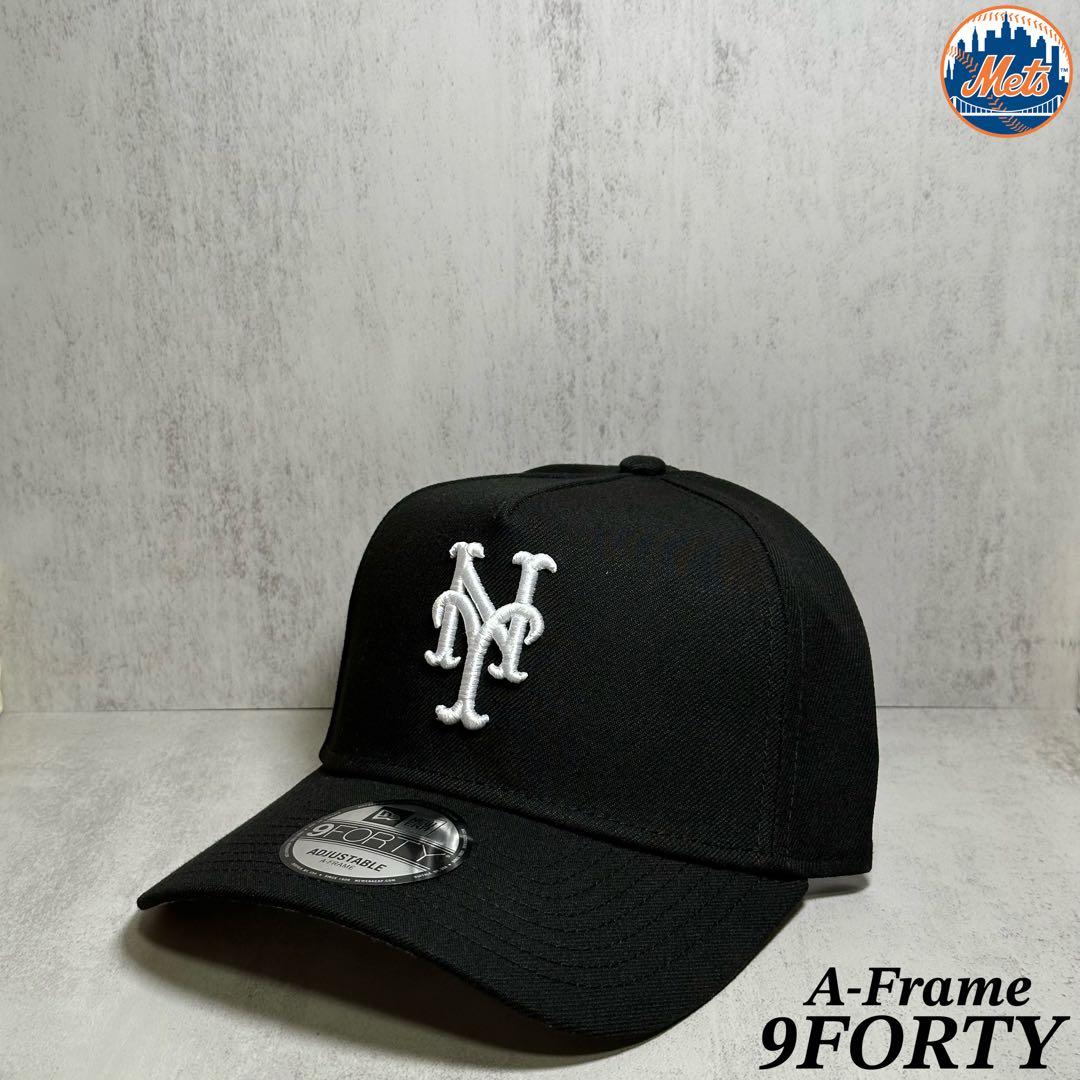 海外限定】 メッツ 9FORTY ブラック サイドパッチ キャップ ① - メルカリ