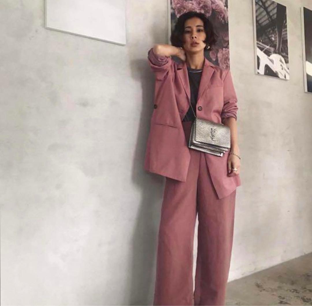 アメリヴィンテージ セットアップ ピンク 値下げ - メルカリ