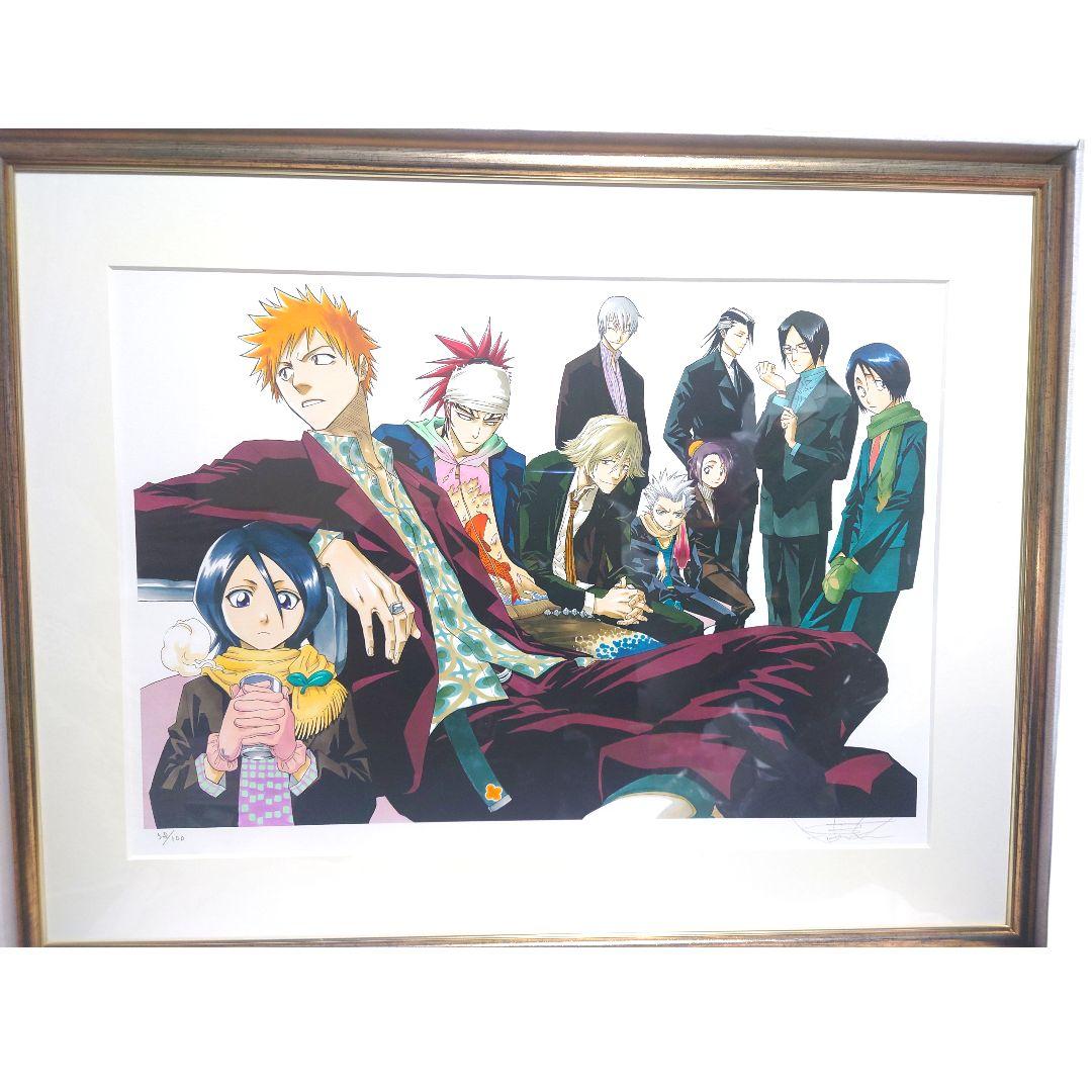 超希少品　BLEACH 久保帯人先生 直筆サイン入り複製原画シリアルナンバー入り BLEACH リトグラフ 複製原画 直筆サイン入り 久保帯人 - メルカリ
