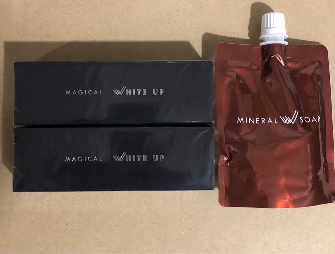 【ワールドレップサービス】マジカルホワイトアップ2個+イオンソープ1個セット