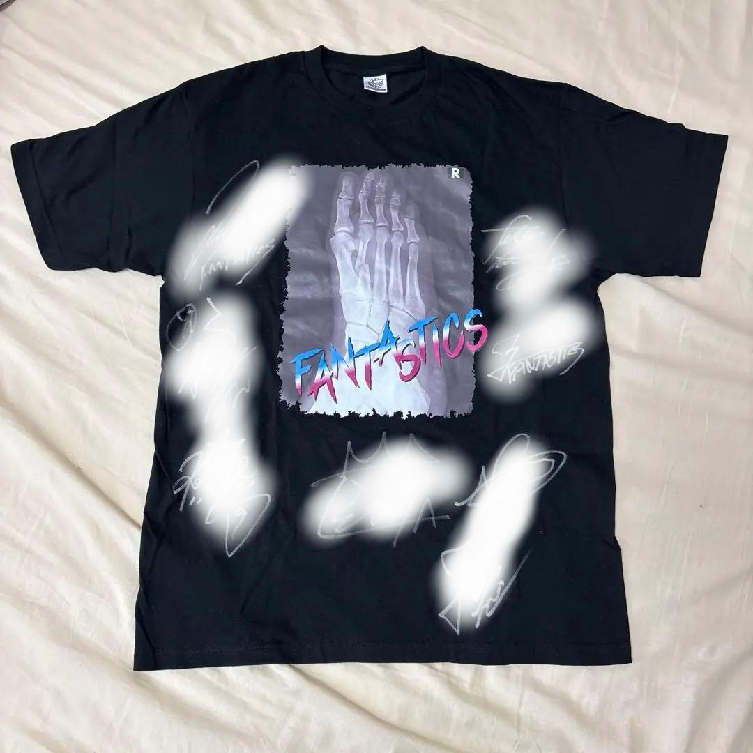 FANTASTICS サイン入り　世界骨折Tシャツ
