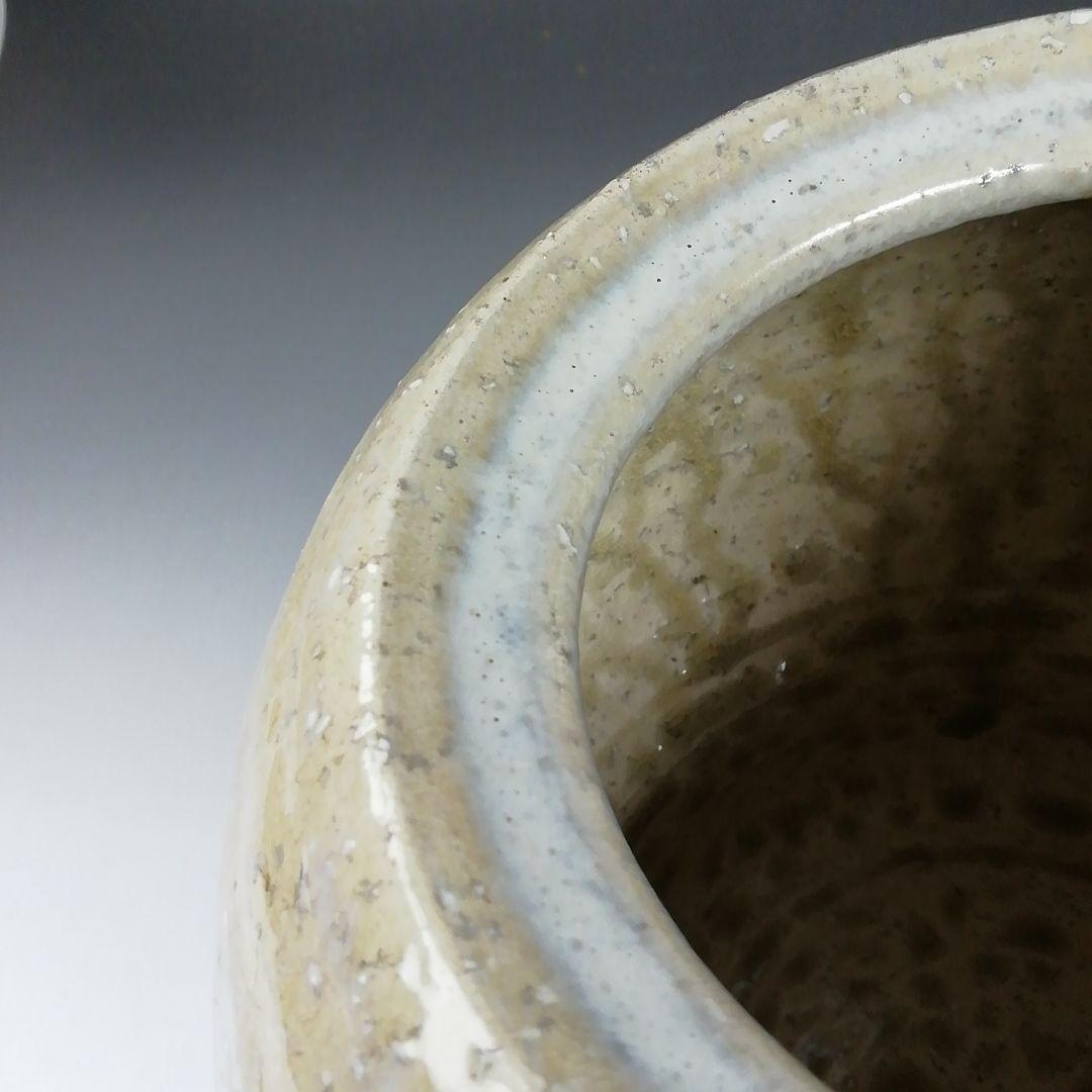 T679 水指 『萩焼』『大和保男 作』 共箱 茶道具 - メルカリ