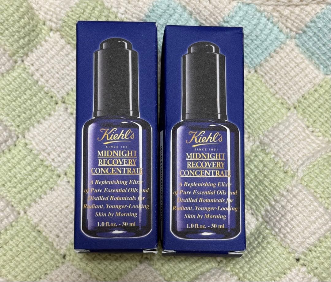 キールズ ミッドナイトボタニカル コンセントレート 30ml 2点