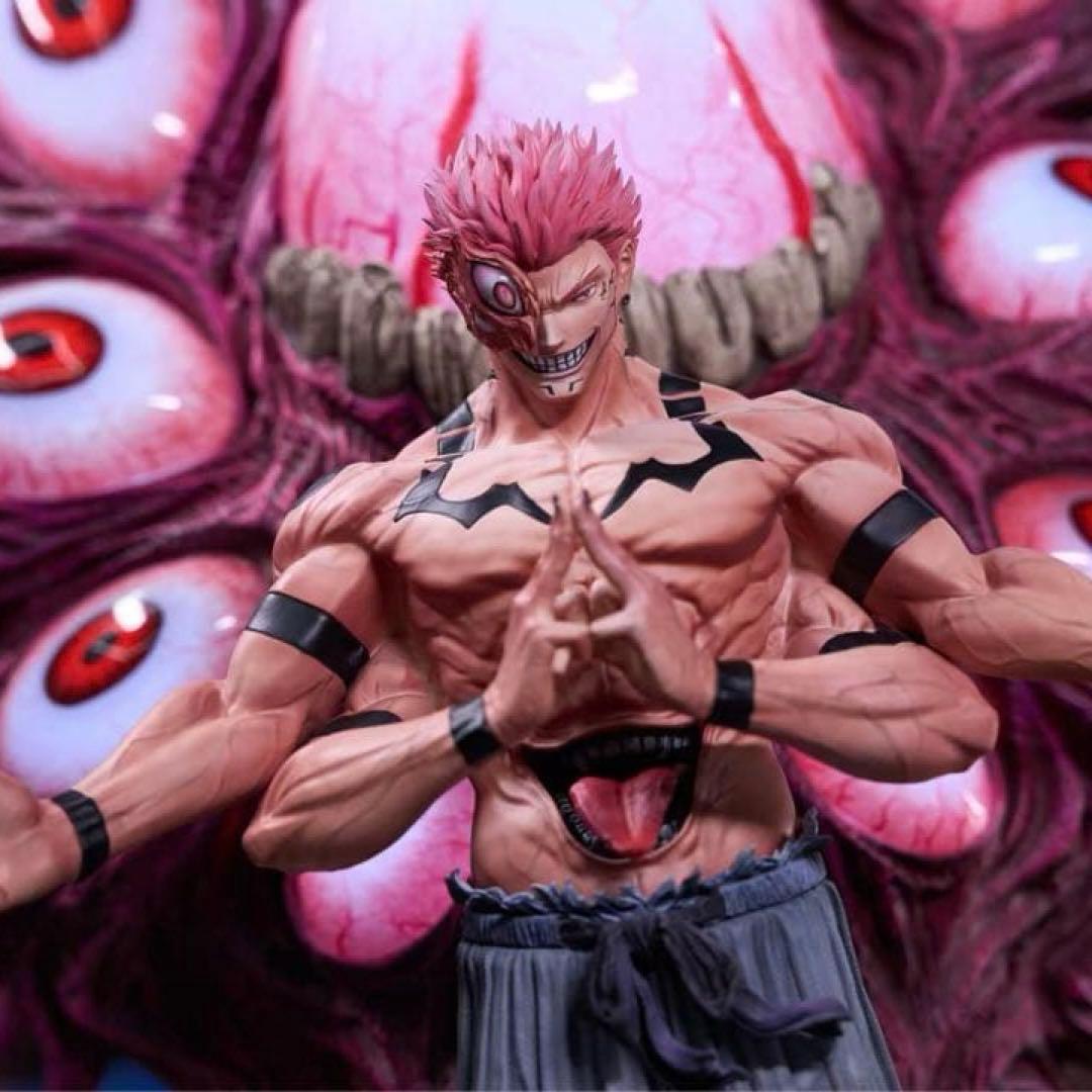 呪術廻戦 両面宿儺 スタチュー ガレージキット フィギュア - メルカリ