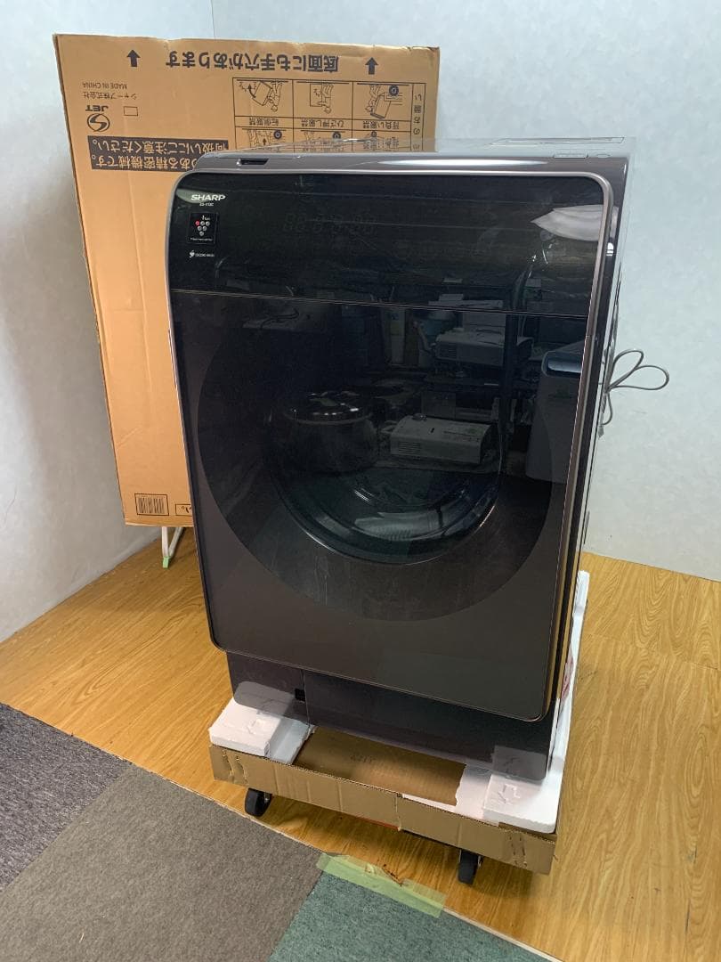 K☆017 シャープ ドラム式洗濯機 ES-X12C 設置オプション無料
