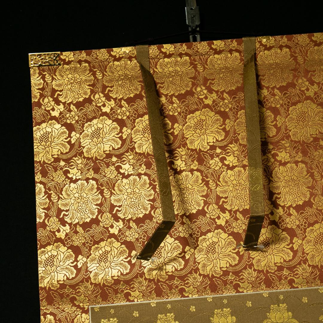 掛軸-1765 吉祥天立像 浄瑠璃寺 刺繍作品 重要文化財 真言律宗小田原山