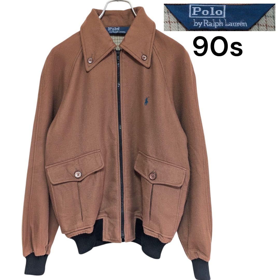 90s Polo Ralph Lauren コットン100% スウィングトップ