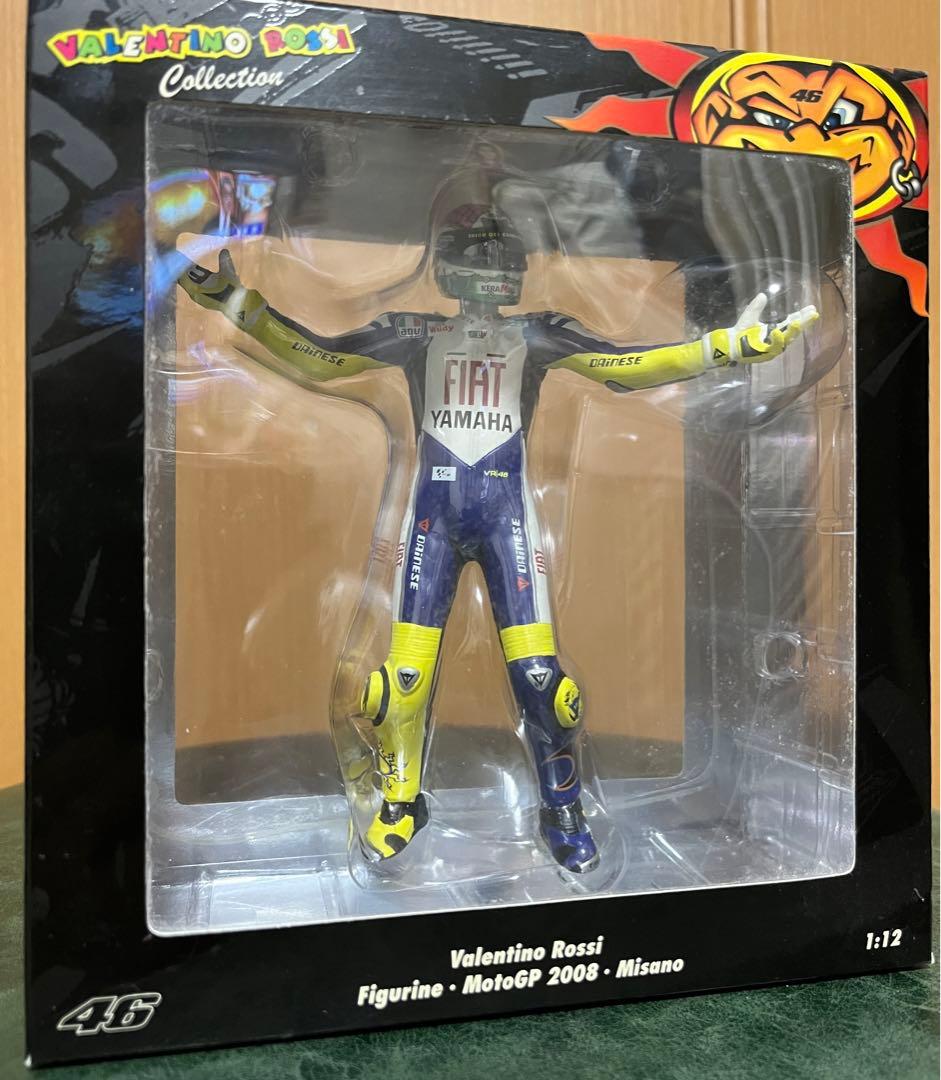 スポーツ Valentino Rossi Figurine 2008 Misano