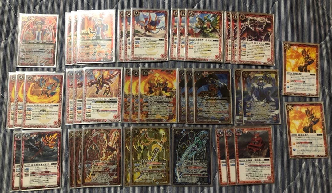 烈火デッキ　クロエ入り　差し替えパーツ付き