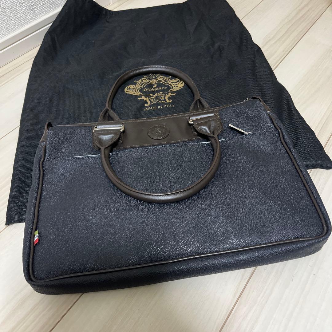 オロビアンコ ビジネスバッグ　美品 Orobianco（オロビアンコ） ブリーフケース ビジネスバッグ メンズ