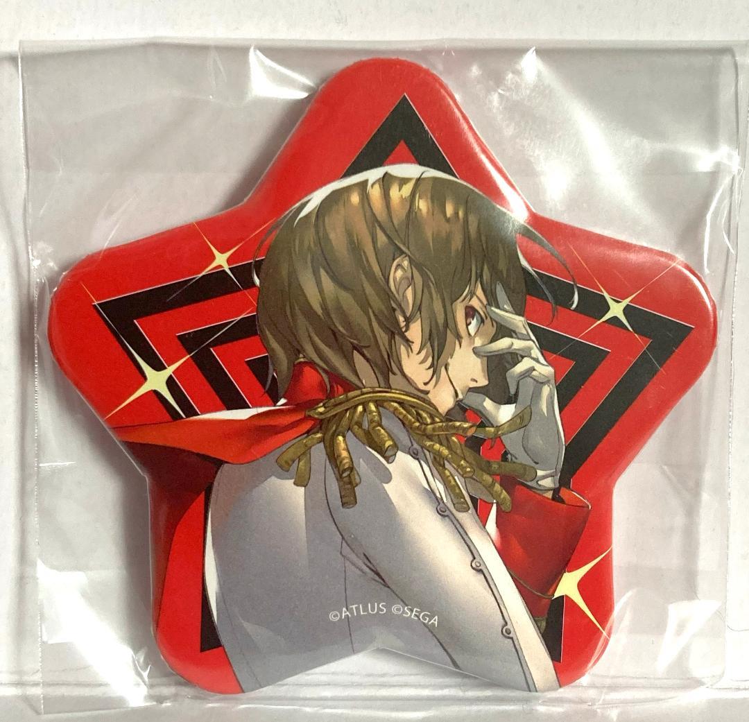 ペルソナ5 ザ・ロイヤル スター缶バッジ 明智吾郎 クロウ 東京ゲームショウ