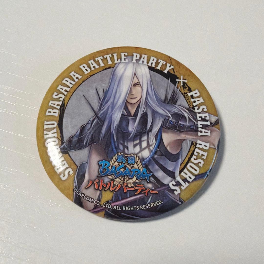 戦国BASARA 明智光秀 缶バッジ