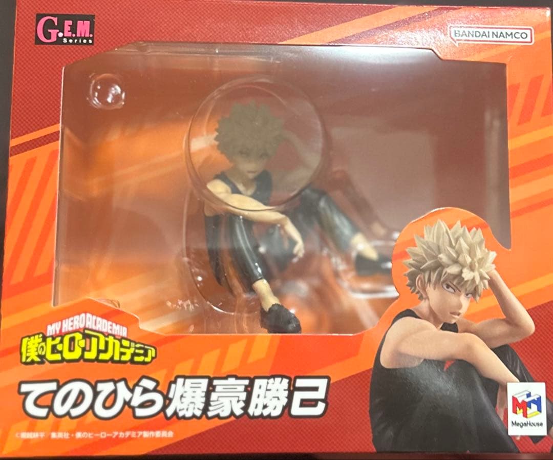 僕のヒーローアカデミア　てのひら爆豪勝己　フィギュア