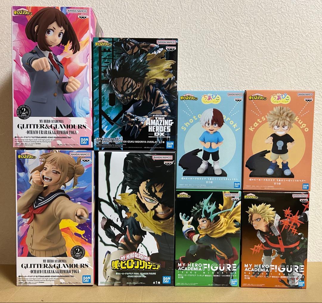 僕のヒーローアカデミア プライズフィギュア 8点セット - メルカリ