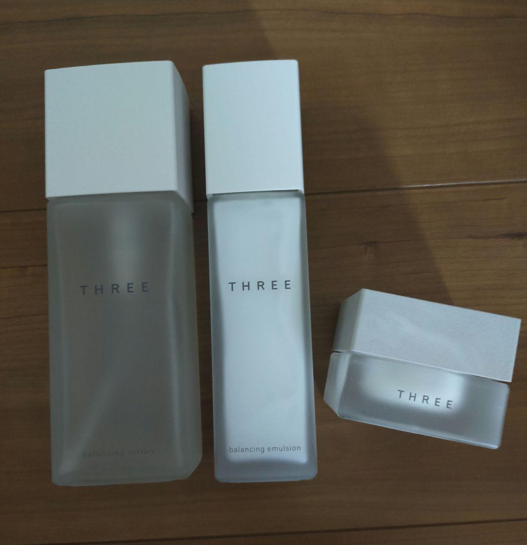 THREE バランシングローション　ミルク　クリーム