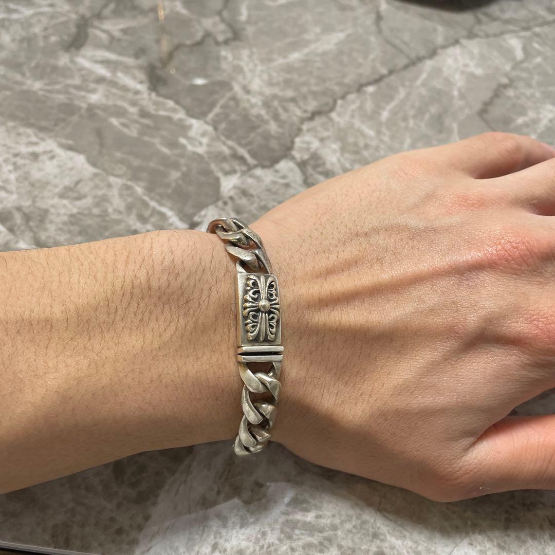 シルバー 編み込み ブレスレット　925