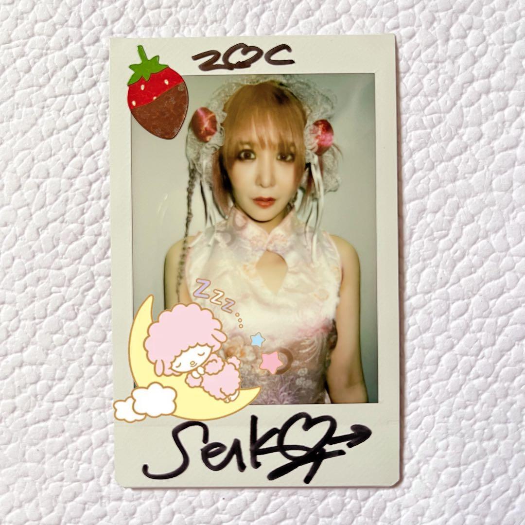 大森靖子 ZOC サイン入り チェキ ランチェキ - メルカリ