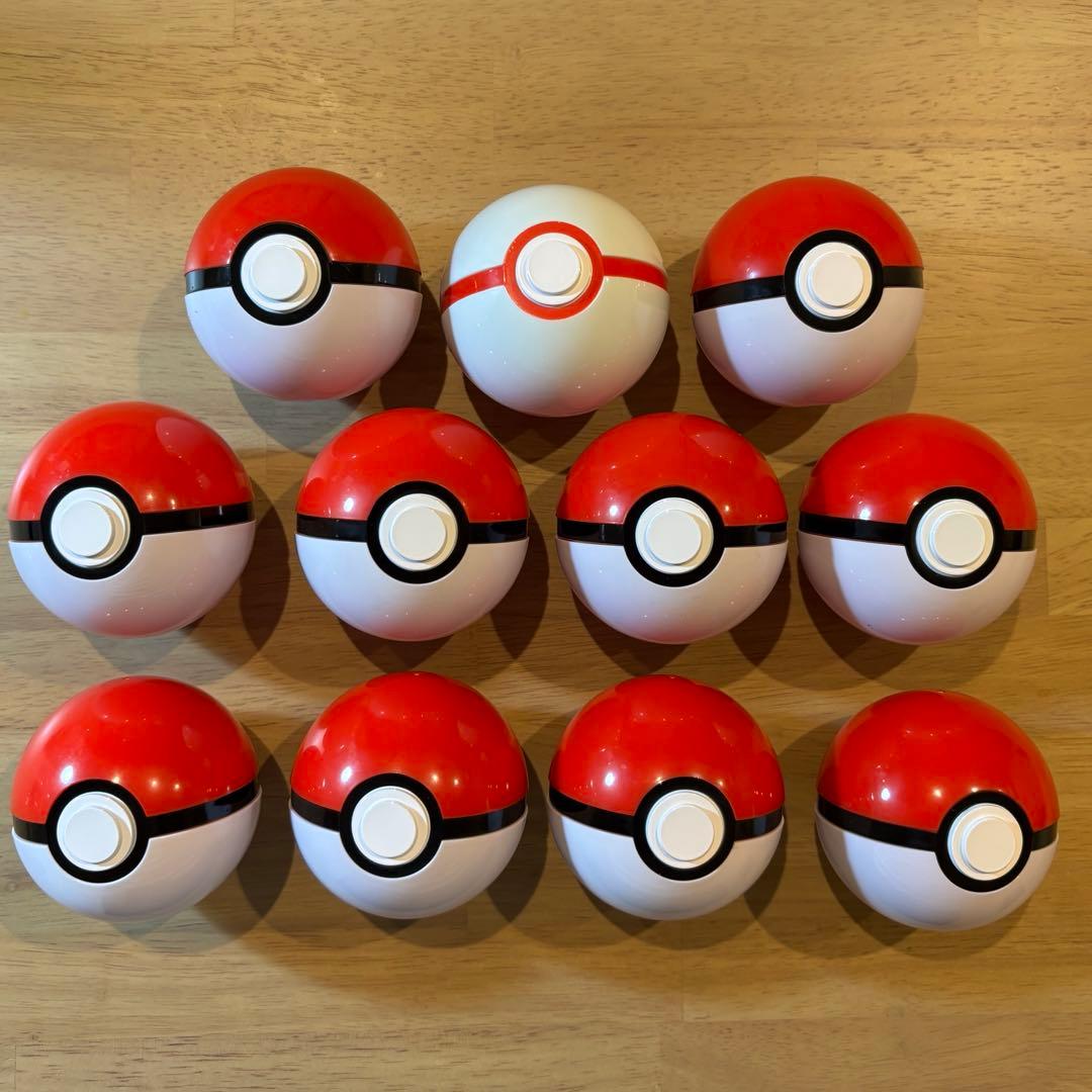 ポケパークカントー限定 モンスターボール10個、プレミアボール1個