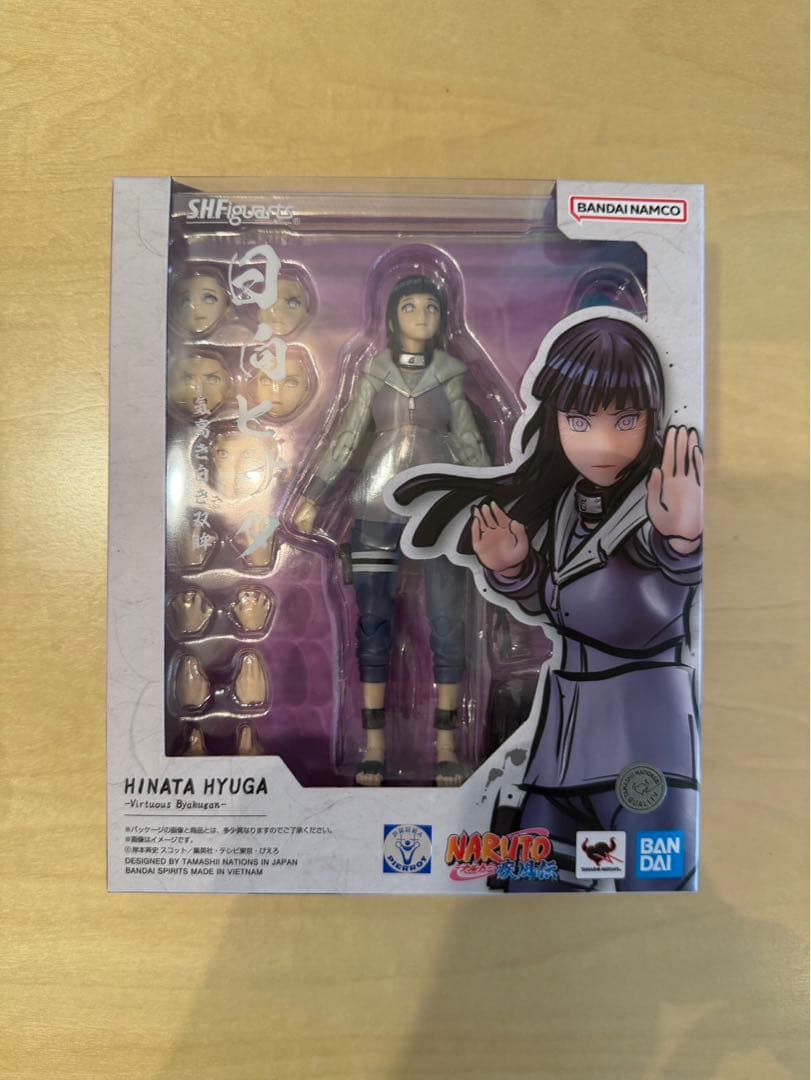 ナルト　疾風伝　S.H.Figuarts　日向ヒナタ　気高き白き双眸　新品未開封