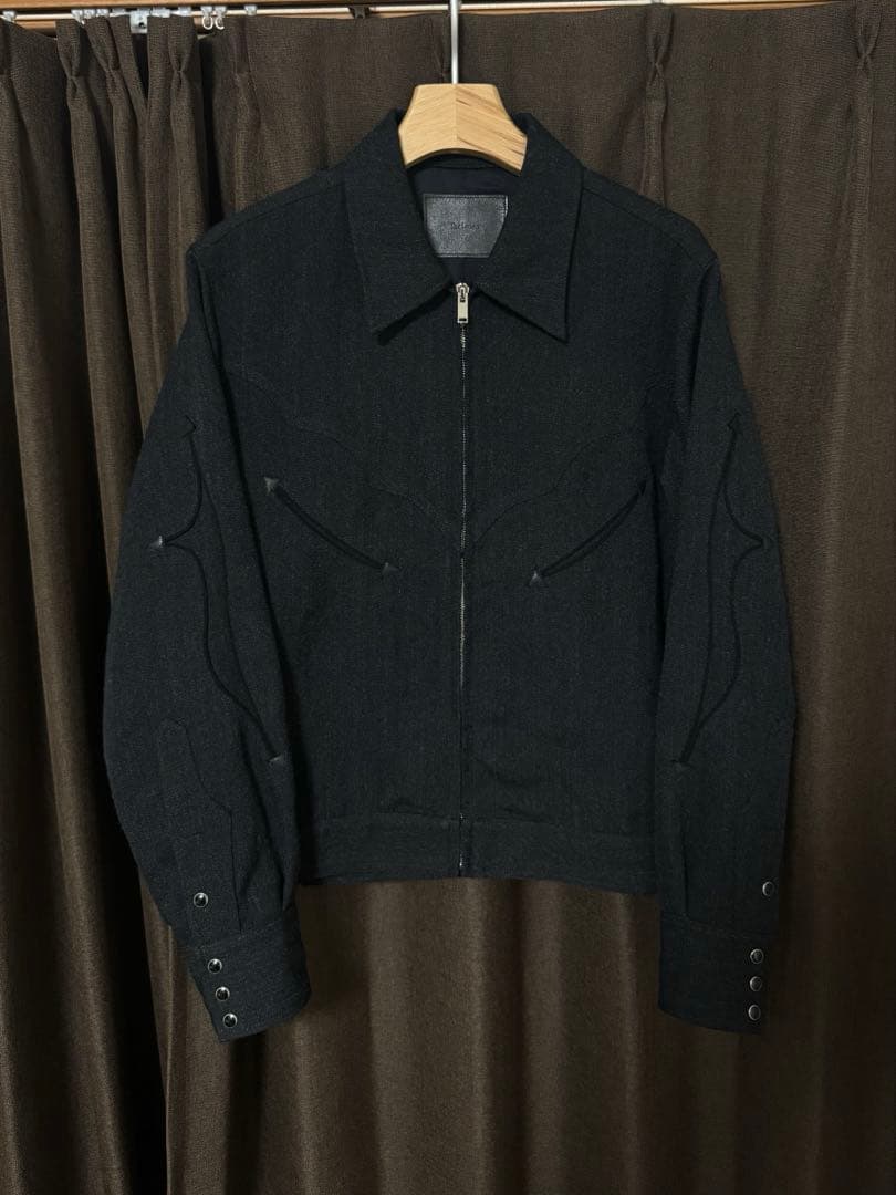 【定価11.8万・23AW】The Letters ウエスタンジャケット
