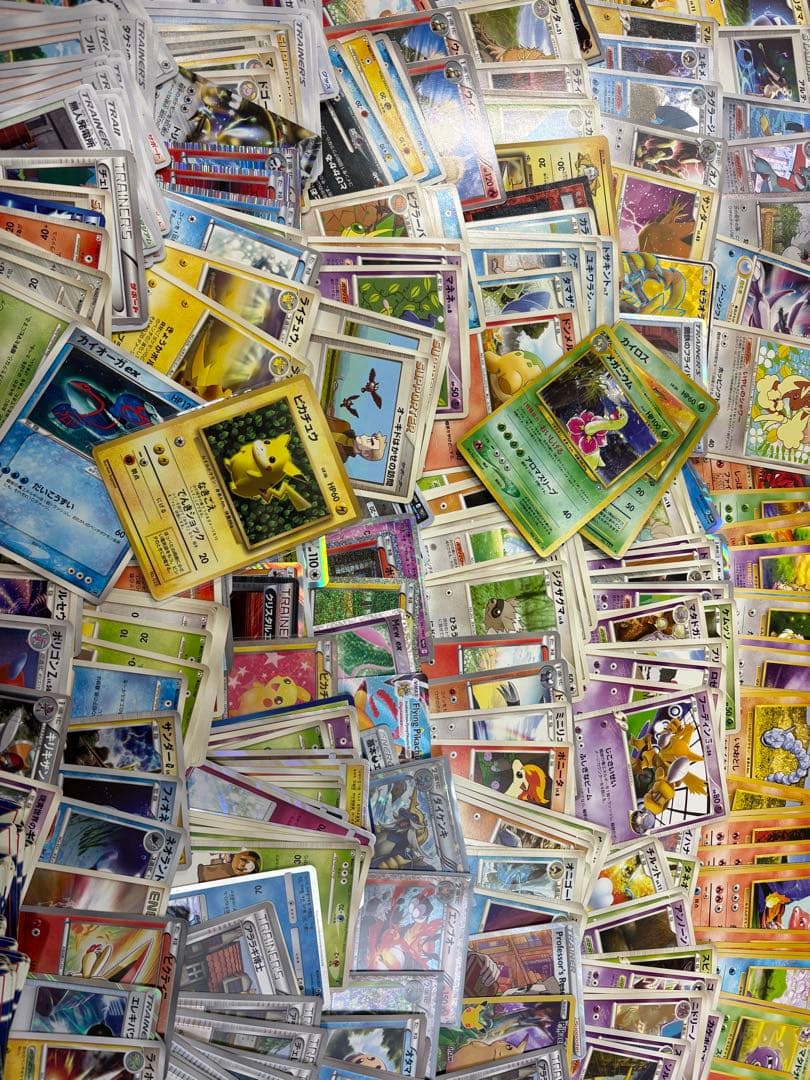 ポケモンカード　引退品　まとめ売り　大量　旧裏　昔のカードなど　100サイズ