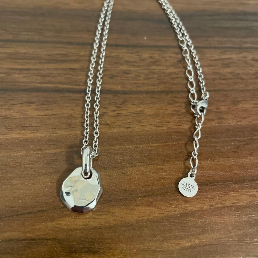 S*B様 GARNI ガルニ クロッケリー シルバーネックレス