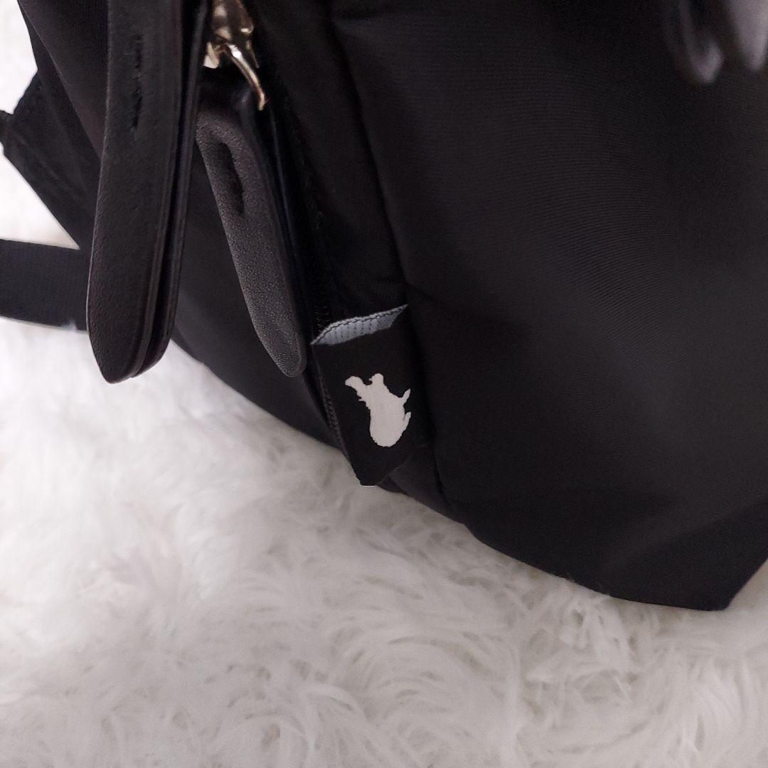 美品 KABAG 時短リュック カバッグ リュック 多機能 ブラック 黒の通販