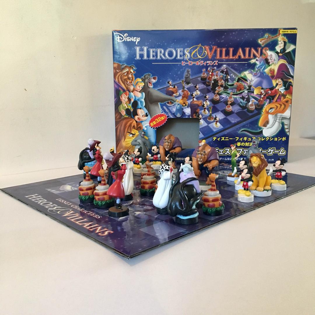 ディズニーチェス】ヒーロー&ヴィランズ 〔チェス＋ファミリーゲーム