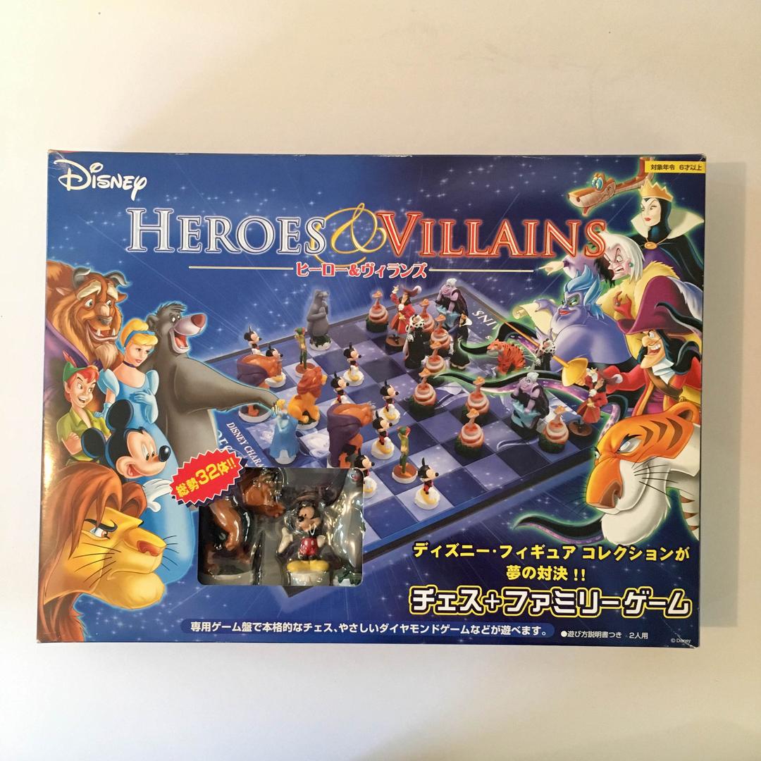 ディズニーチェス】ヒーロー&ヴィランズ 〔チェス＋ファミリーゲーム