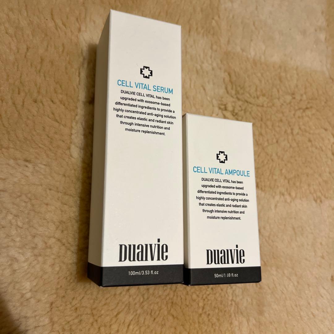 ❶デュアルビー セルバイタル セラム & アンプルセット 100ml &50ml